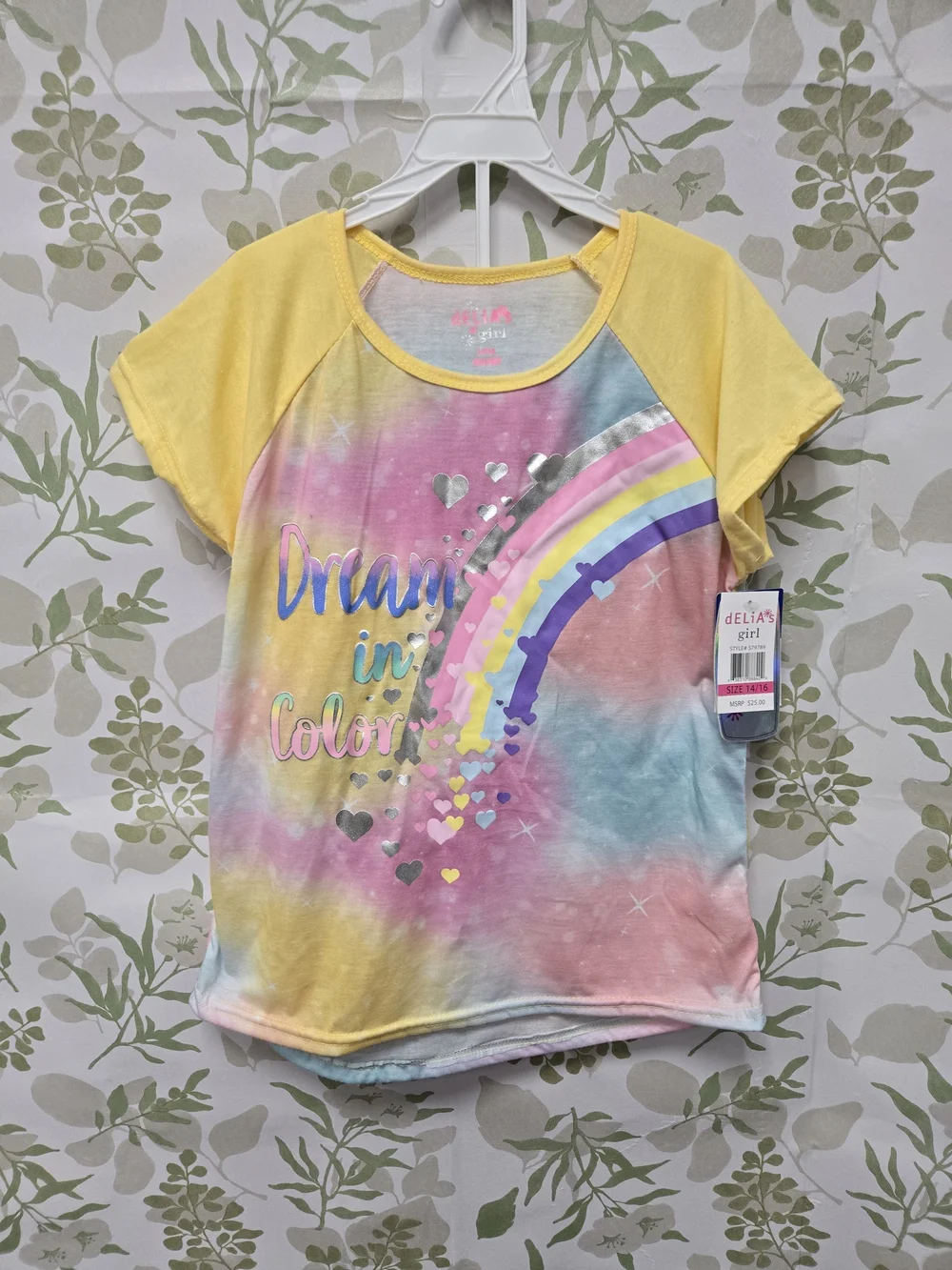 dELiA*s  'Dream in Color' 2pc Pajama Set 14/16 Girls